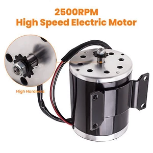 500W 24V DC 26.7A Electric Motor MY1020+bracket Set for E-Scooter Electric Bike - Picture 1 of 12