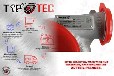 Turbolader 5555895 HE150WG 5555895 5555896 HE150WG Cummins ISF2.8 4CM T25 - Bild 1 von 4