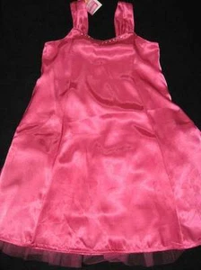 Gymboree GLAMOUR PRINCESS Halloween Pink rhinestone DRESS medium 4 5 6 - Picture 1 of 1