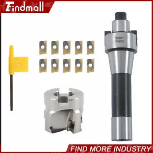 10 Stck. APMT1604 Hartmetalleinsatz Planfräser Schalenfräser R8 FMB22 Dorn 400R 50 mm - Bild 1 von 24