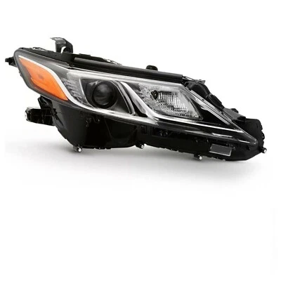 FIT TOYOTA CAMRY 2018 2019 RIGHT PASSENGER HALOGEN HEADLIGHT HEAD LIGHT LAMP US - Изображение 1 из 2