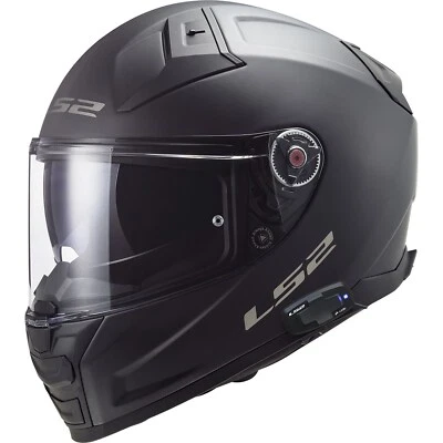 Motorrad Helm Integralhelm XL - LS2 Vector 2 FF811 4X mit Kommunikationssystem - Bild 1 von 3