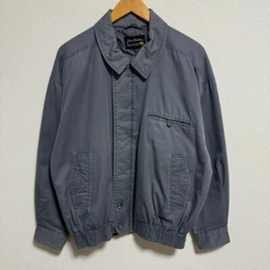 90s Jack Nicklaus Blouson Work Jacket Earth-color Casual Secondhand Gray Size L - Picture 1 of 5