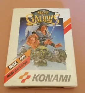 THE MAZE OF GALIOUS (jeu MSX) Konami 1987, FONCTIONNE, COMPLET boitier + livret - Imagen 1 de 15