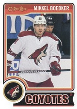 2014-15 O-Pee-Chee Hockey #28 Mikkel Boedker