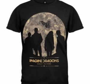 Camiseta Imagine Dragons Concert 2013 Night Visions Your Men’s talla mediana negra - Imagen 1 de 6