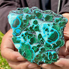 272G Natural Chrysocolla/Malachite transparent cluster rough mineral sample