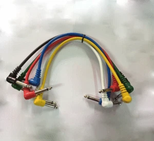 Audio Cable Connector Guitar Effect Cable Line Signal Line 30cm (6pcs) - Picture 1 of 1