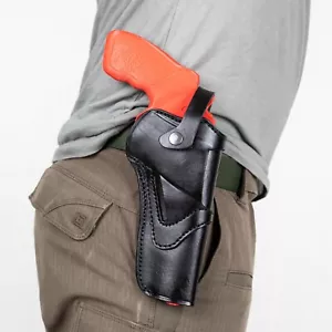 Para Colt King Cobra - Python 6 pulgadas revólver búho cuero pistolas fundas - Imagen 1 de 28