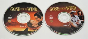 GONE WITH THE WIND 2 DVD DISCS ONLY Epic Civil War Drama Romance GWTW Classic - Picture 1 of 3