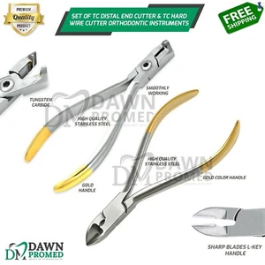 TC 2 Dental Kieferorthopädischer Hartdrahtschneider & Distalendschneider Set deutsche Qualität - Bild 1 von 13