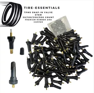 50/100/200/500 TPMS Valve Stem Rubber Rebuild Kit for Tire Pressure Sensor - Picture 1 of 7