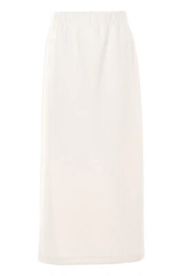 White angora midi skirt Size 0, 4, 8 US Fashionable NEW High Quality - Image 1 of 4