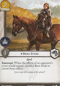 3 x Bran Stark AGoT LCG 2.0 Game of Thrones Core set 142 - Picture 1 of 1