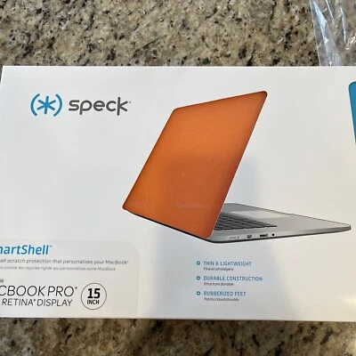 Speck SmartShell para MacBook Pro 15 pulgadas con pantalla Retina - rosa salmón salvaje Foto 1 de 4