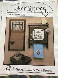 Cross Stitch Pattern Booklet: The Simple Life (Heartstrings) Pages Ruffled - Picture 1 of 1