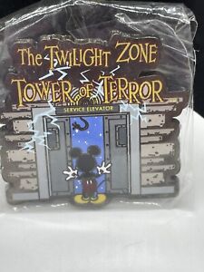 Disney Twilight Zone Tower of Terror Service Elevator Pin Disneyland Resort