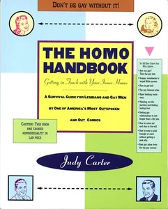 HOMO HANDBOOK—Getting in Touch with Your Inner Homo—220 Hilarious Pages—Like new - Picture 1 of 2