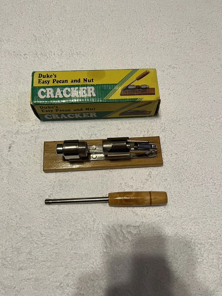 New in Box Vintage Duke's Easy Pecan and Nut Cracker Model 0100 Nutcracker - Image 1 of 4