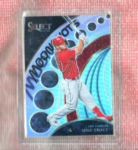 2021 SELECT SILVER PRIZM REFRACTOR #MS-4 MIKE TROUT SP MOON SHOTS ANGELS N1521 - Picture 1 of 1