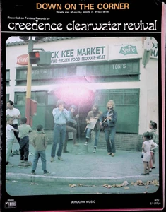 Partituras CREEDENCE CLEARWATER REVIVAL Down on the Corner - Imagen 1 de 1
