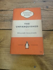 William Faulkner Vintage The Unvanquished 1955 Penguin Paperback - Picture 1 of 11