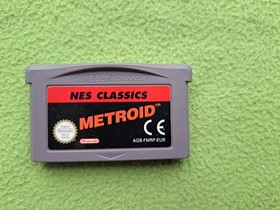 Nintendo GameBoy Advance Game NES Classics Metroid Cartridge Only