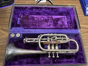 The Martin Superlative Cornet - 1922 - Case And Two Original Mouthpieces - Picture 1 of 13