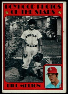 1972 Topps #495 Bill Melton Boyhood Photos White Sox VG-EX B26:47 - Picture 1 of 2