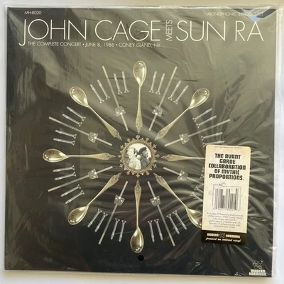 John Cage Meets Sun Ra NEW Complete Concert June 8, 1986 – Clear Double Vinyl - Image 1 of 3