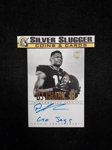 DJ Chark Jr. Panini 2019 encased novato endosos con tarjeta automática dorada #10/10 B - Imagen 1 de 2