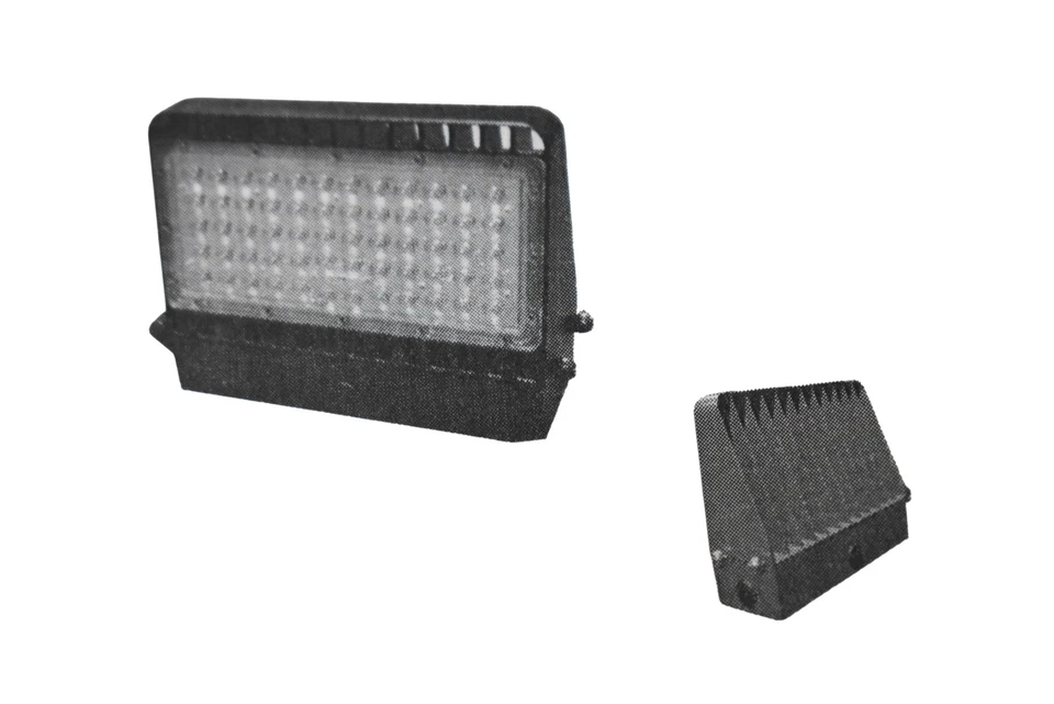 Paquete Completo de Luz de Seguridad LED de Corte 80W 5000K Bronce Exterior Comercial Foto 1 de 4