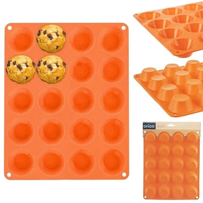 NUEVO Orion Muffinform SILLINIE Silicona Marrón 20 Mini Muffins Antiadherente... - Imagen 1 de 4