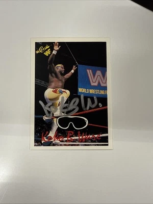 1990 Classic WWF Koko B. Ware #82 Autographed w/ COA serial #120403 - Image 1 of 4