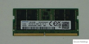 Samsung 16GB Memory Module - DDR5 SDRAM - 4800 MHz - 262 M425R2GA3BB0-CWM0D - Imagen 1 de 1