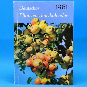 Deutscher Pflanzenschutzkalender | Kalender 1961 | Bauernverlag | DDR A - Imagen 1 de 1