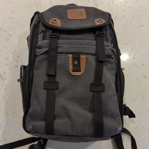 Digiant DSLR Camera Backpack, 18-inch Canvas Case - Tons of Storage READ - Picture 1 of 18