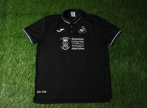 SWANSEA CITY 2020-2021 FOOTBALL POLO SHIRT JERSEY TRAINING JOMA ORIGINAL SIZE L Cover