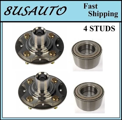 Buje y cojinete de rueda delantera para Honda Fit 2007-2008/Insight 2010-2013 par Foto 1 de 3