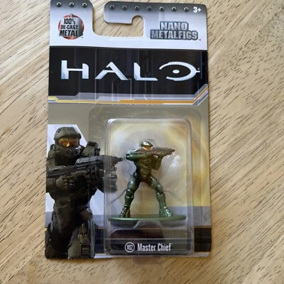 Figura coleccionable HALO NANO METALFIGS - Die Cast Metal Master Chief MS2 Foto 1 de 4