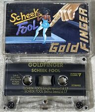 Gold Finger Scheek Fool Cassette Tape 1992 Ultrax