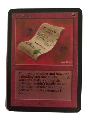 False Orders X (1) Alpha - EX/NM *See Scans* 4RCards - Image 1 of 3