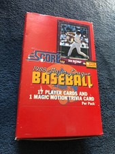 1988 Score Baseball Wax Box 36 count 