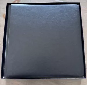 Creative Memories Black 12x12 Faux Leather Album w/ 15 Pack of Page Protectors - Picture 1 of 9