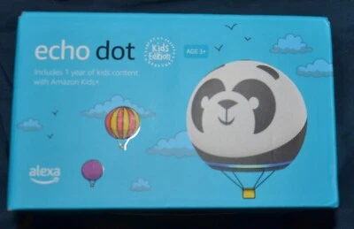 Amazon Echo Dot Kids Edition 4th gen Panda generation new smart speaker - Image 1 of 4