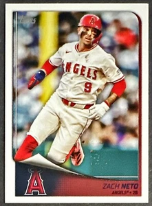 2025 Topps Flagship Collection Costco Box Zach Neto 60pt Exclusive #31 Angels - Picture 1 of 2