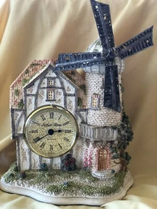 FATHER TIME THE WINDMILL CLOCK by JON HERBER Made in Great Britain - Picture 1 of 6