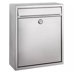OPEN BOX - The Murphy - Mailbox Lockable Wall Mounted 12.25"H x 10.25"W x 3.5"D - Picture 1 of 8