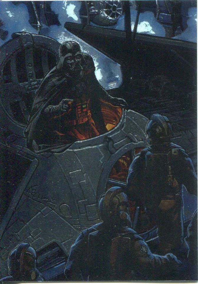 Star Wars Finest Base Card #20 Darth Vader - Image 1 of 1