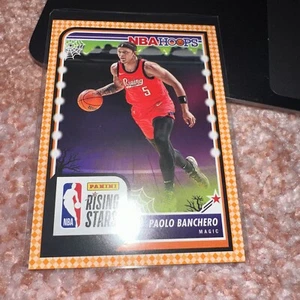 2023-24 Paolo Banchero- Haunted Hoops #295 Orange Parallel- Rising Stars - Picture 1 of 2